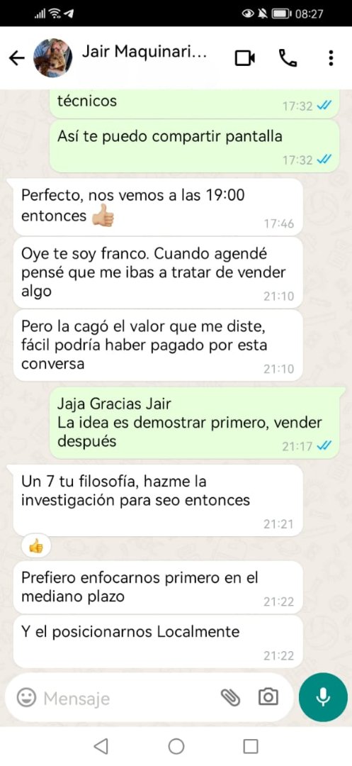 Testimonio Cliente